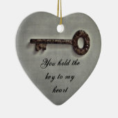 Antike Taste auf grau Keramikornament (Rechts)