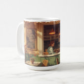 Antike Teddybär-Kaffeetasse Kaffeetasse (Vorderseite Links)