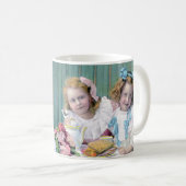 Antike Teeparty Kaffeetasse (VorderseiteRechts)