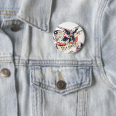 Antike-Teeparty-Knopf Button (Beispiel)