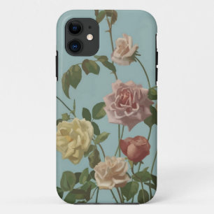 Antike Teerose und rosafarbene Rosen Case-Mate iPhone Hülle