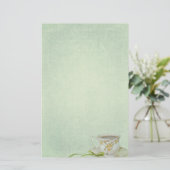antike Teetasse Briefpapier (Stehend Vorderseite)