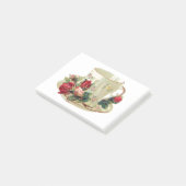 Antike Teetasse Post-it Klebezettel (angewinkelt)