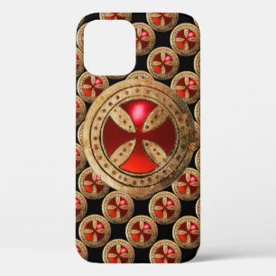 ANTIKE TEMPLAR CROSS Red Ruby Gem Case-Mate iPhone Hülle