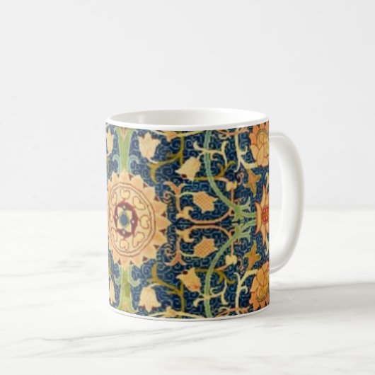 Antike Teppich-Kaffeetasse Kaffeetasse (VorderseiteRechts)
