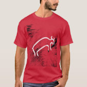 Antike Tiere - prähistorische Bullen T-Shirt (Vorderseite)