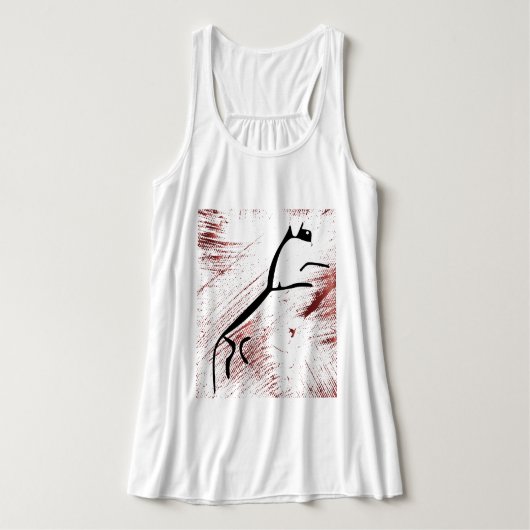 Antike Tiere - Uffington White Horse Tank Top (Design Vorderseite)
