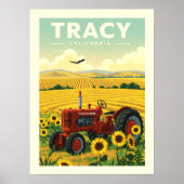Antike Tracy Kalifornien Poster (Vorne)