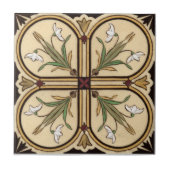 Antike Transferware der Wiedergabe-VT0001 Fliese (Vorderseite)