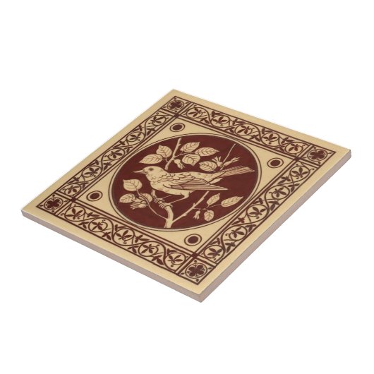 Antike Transferware der Wiedergabe-VT0006 Fliese (Seite)