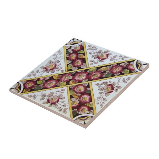 Antike Transferware der Wiedergabe-VT0016 Fliese (Seite)