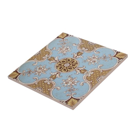 Antike Transferware der Wiedergabe-VT0038 Fliese (Seite)