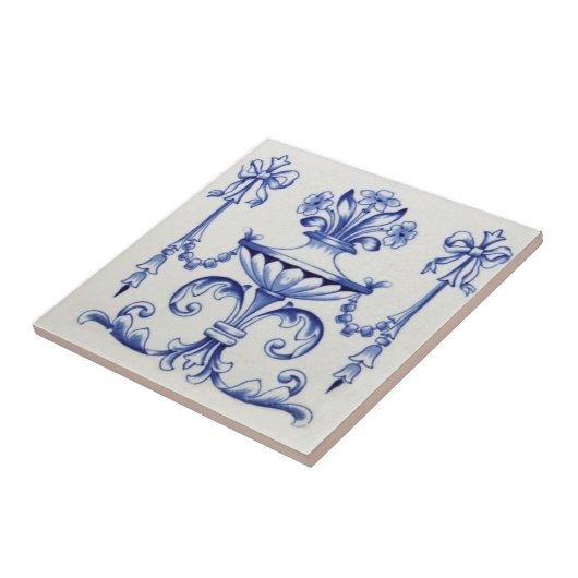 Antike Transferware der Wiedergabe-VT0041 Fliese (Seite)