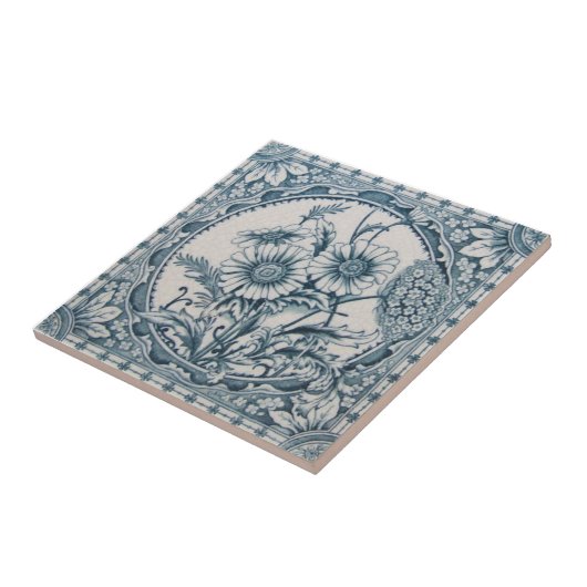 Antike Transferware der Wiedergabe-VT0045 Fliese (Seite)