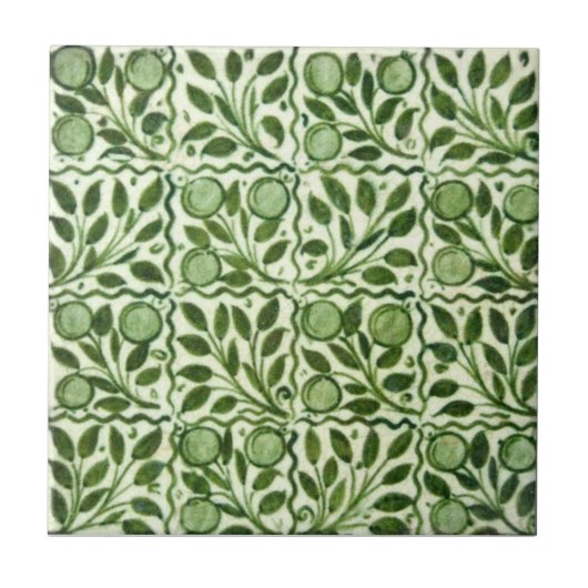 Antike Transferware der Wiedergabe-VT0060 Fliese (Vorderseite)