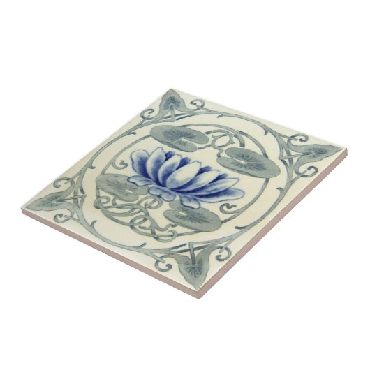 Antike Transferware der Wiedergabe-VT0063 Fliese (Seite)