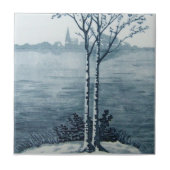 Antike Transferware der Wiedergabe-VT0066 Fliese (Vorderseite)