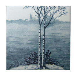 Antike Transferware der Wiedergabe-VT0066 Fliese