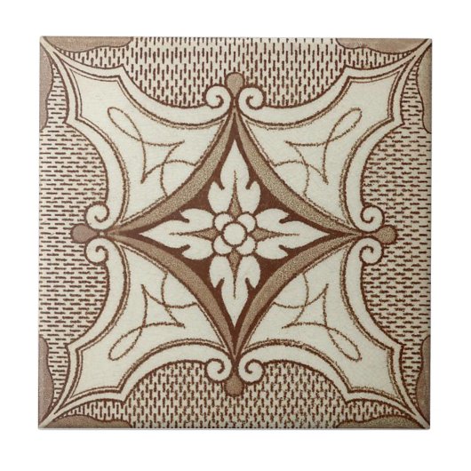 Antike Transferware der Wiedergabe-VT0073 Fliese (Vorderseite)