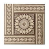 Antike Transferware der Wiedergabe-VT0074 Fliese (Vorderseite)