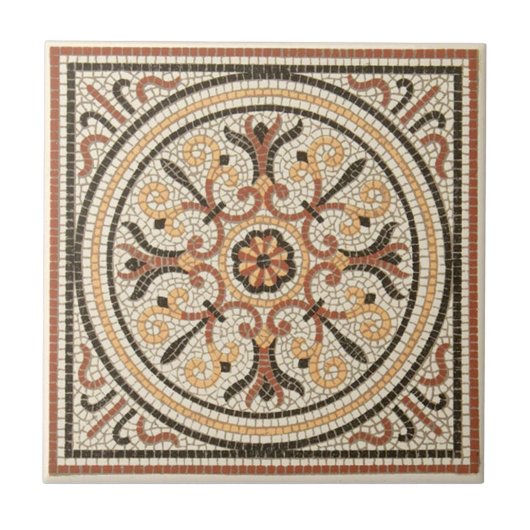 Antike Transferware der Wiedergabe-VT0075 Fliese (Vorderseite)