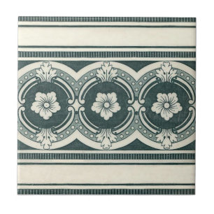 Antike Transferware der Wiedergabe-VT0077 Fliese