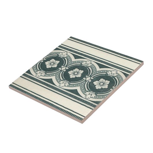 Antike Transferware der Wiedergabe-VT0077 Fliese (Seite)