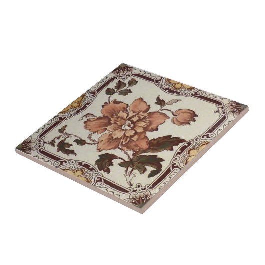 Antike Transferware der Wiedergabe-VT0091 Fliese (Seite)