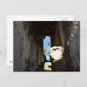 Antike Treppe Postkarte (Vorne/Hinten)