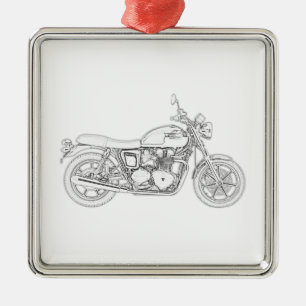 Antike Triumph Silbernes Ornament