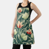 Antike Tulpen Botanisches Muster Schürze (InSitu)