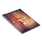 Antike Tür in Dubai Notizblock (Rechte Seite)