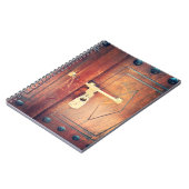 Antike Tür in Dubai Notizblock (Linke Seite)