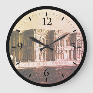 Antike Türkei Istanbul Beylerbeyi Palast Groß Cl Große Wanduhr