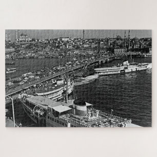 Antike Türkei Istanbul Galata Hafen Puzzle