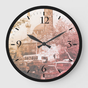 Antike Türkei Istanbul Säule Konstantin Groß C Große Wanduhr