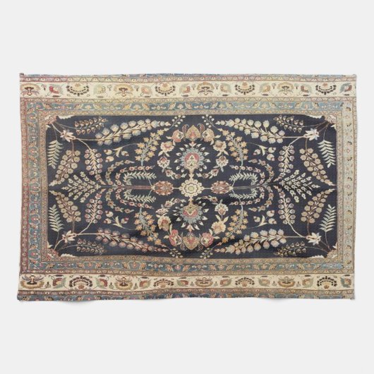 Antike türkisch-persische Teppichtextur Geschirrtuch (Horizontal)