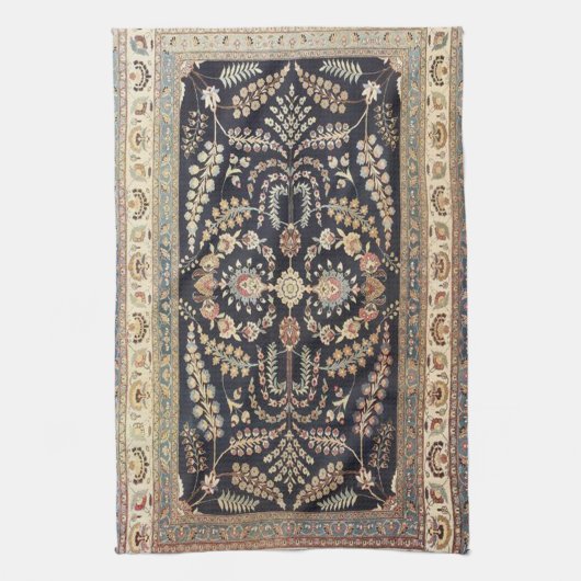 Antike türkisch-persische Teppichtextur Geschirrtuch (Vertikal)