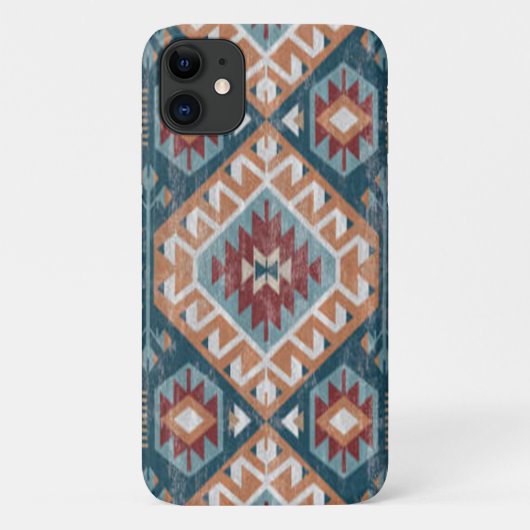 Antike türkische Rug Tepet Kilim Kabristan Case-Mate iPhone Hülle (Rückseite)
