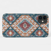 Antike türkische Rug Tepet Kilim Kabristan Case-Mate iPhone Hülle (Rückseite (Horizontal))