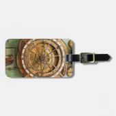 Antike Uhr, Deutschland Gepäckanhänger (Vorderseite horizontal)