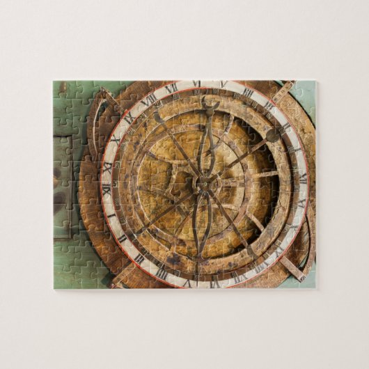 Antike Uhr, Deutschland Puzzle (Horizontal)
