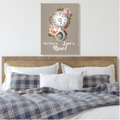 Antike Uhr - Eingewickelte Leinwand (Insitu (Schlafzimmer))