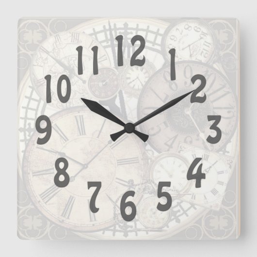 Antike Uhren (Vorderseite)