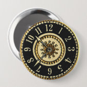 Antike Uhren Button (Vorne & Hinten)