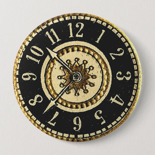Antike Uhren Button (Vorderseite)