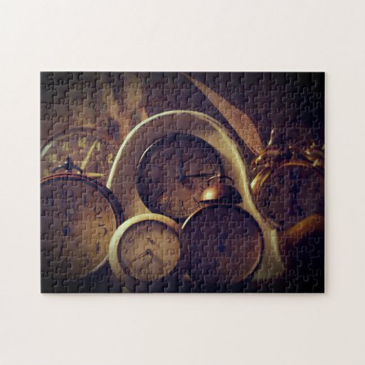 Antike Uhren Puzzle (Horizontal)
