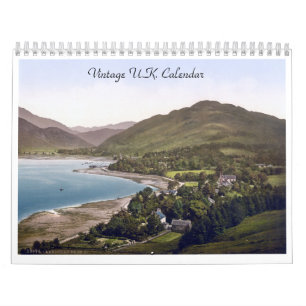Antike UK, Vintage Great Britain Bilder Kalender