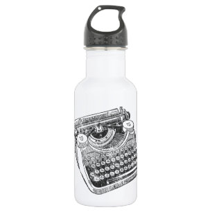 Antike unter Verschleiß leidende Underwood Schreib Trinkflasche