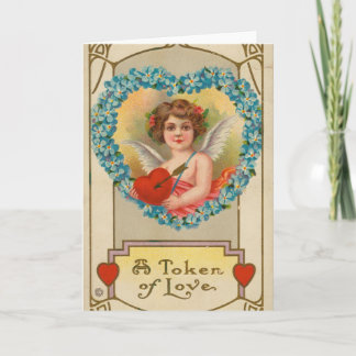 Antike Valentinskarte, Stecher Litho Company, ca.  Karte